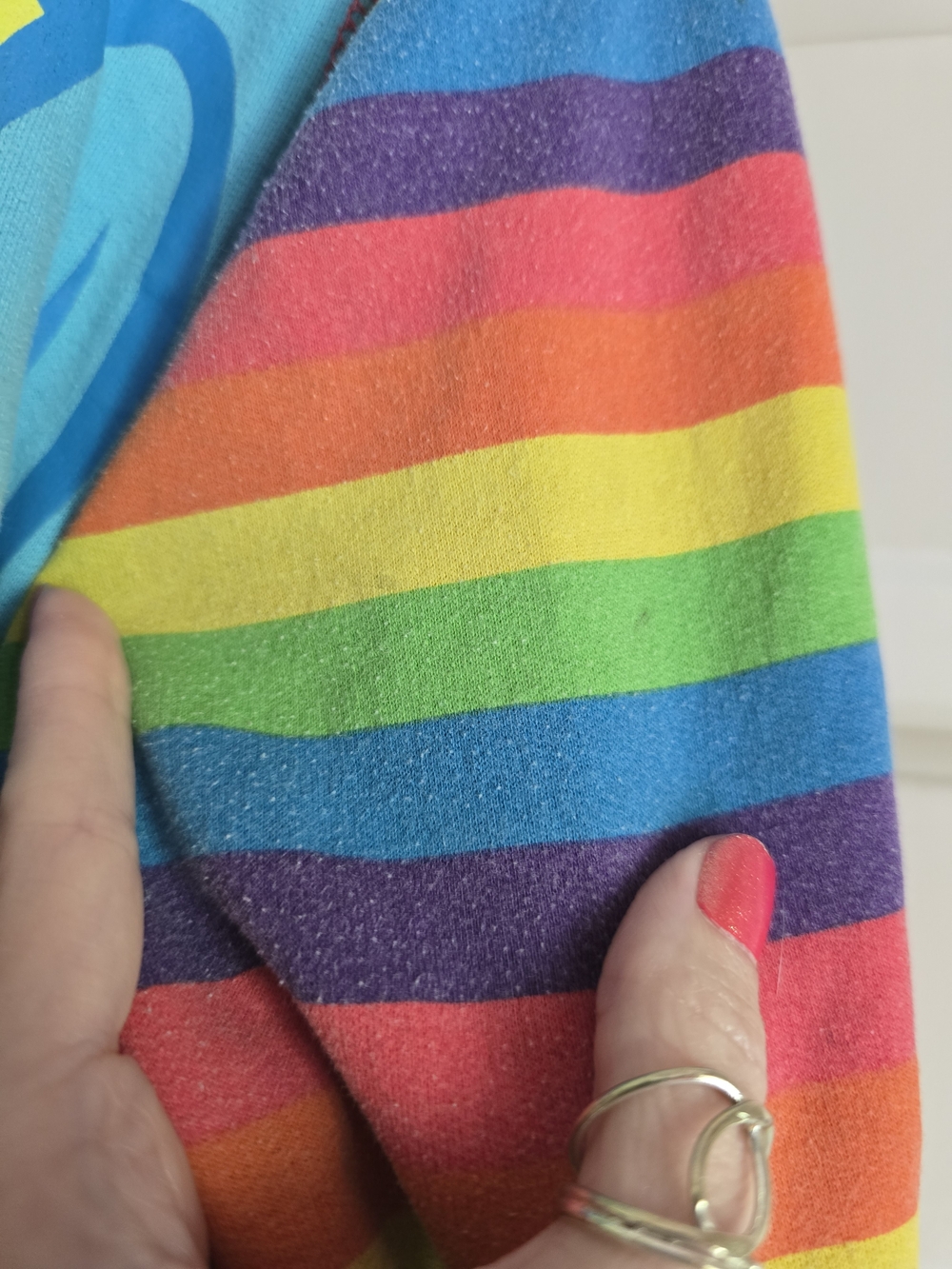 My Little Pony Rainbow Dash Zip Hoodie - Size 8-10 (girl) - Picture 14 of 16
